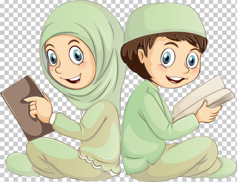 Cartoon Animation Sharing PNG, Clipart, Animation, Cartoon, Muslim People, Paint, Sharing Free PNG Download
