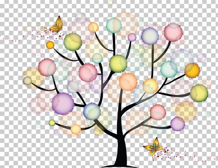 Butterfly Tree Circle Illustration PNG, Clipart, Animation, Art, Artwork, Branch, Butter Free PNG Download