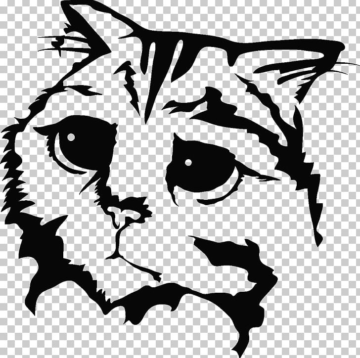 Whiskers Drawing Line Art PNG, Clipart, Artwork, Black, Black And White, Canidae, Carnivoran Free PNG Download