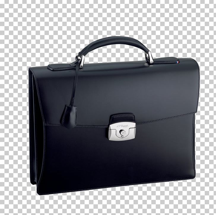 Briefcase Handbag S. T. Dupont Leather PNG, Clipart, Accessories, Bag, Baggage, Black, Brand Free PNG Download