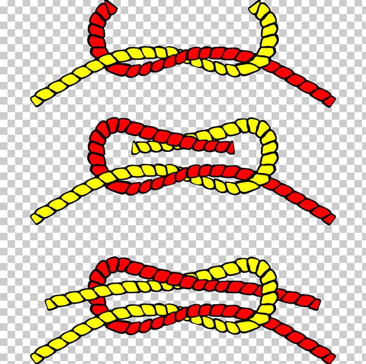 Reef Knot Double Fisherman's Knot Butterfly Loop PNG, Clipart,  Free PNG Download