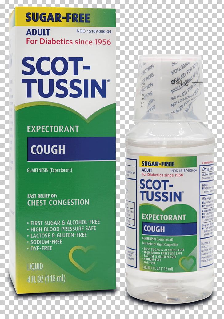 Liquid Solution Scot-Tussin Expectorant Mucokinetics Solvent In Chemical Reactions PNG, Clipart, Congestion, Cough, Cough Medicine, Cough Syrup, Ingredient Free PNG Download