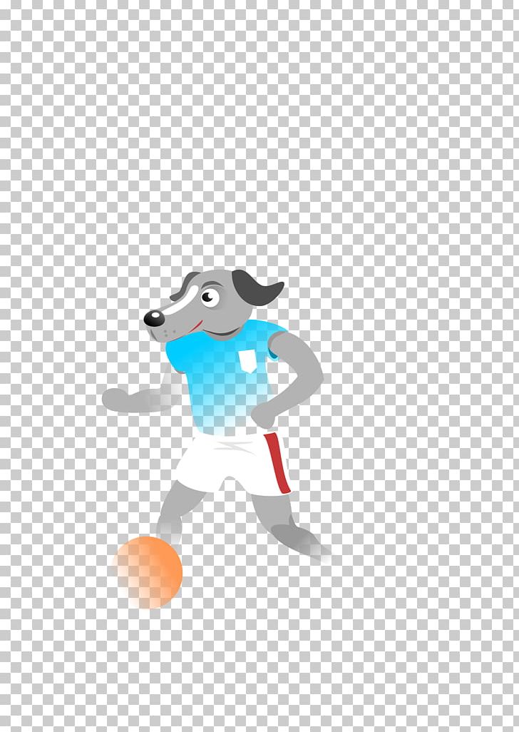 Dog Football Player PNG, Clipart, Animals, Ball, Cartoon, Computer Wallpaper, Corner Kick Free PNG Download