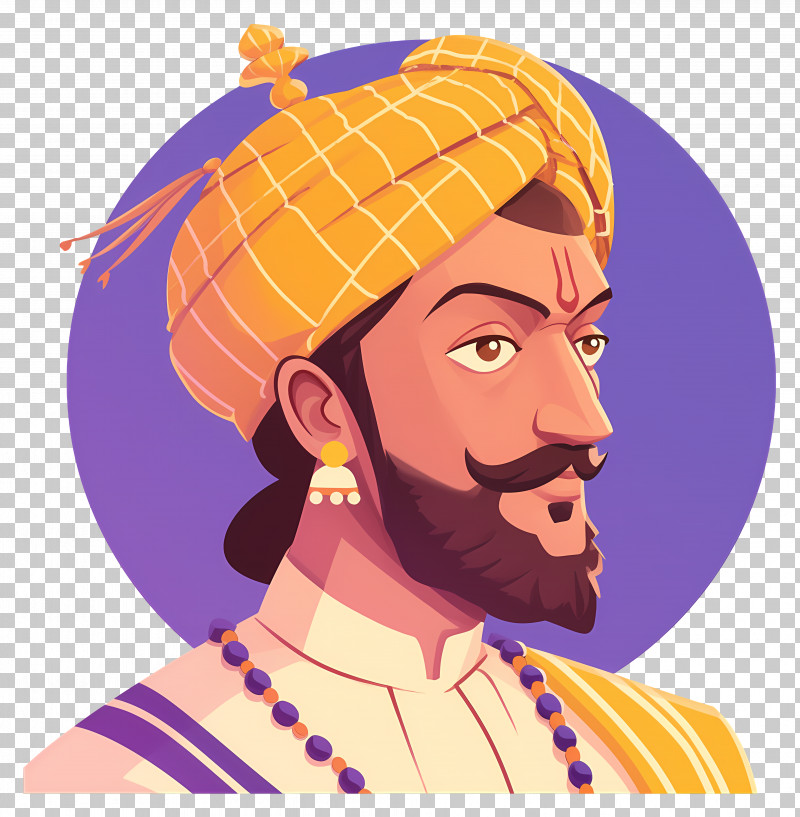 Indian King - Historical Figure Portrait PNG