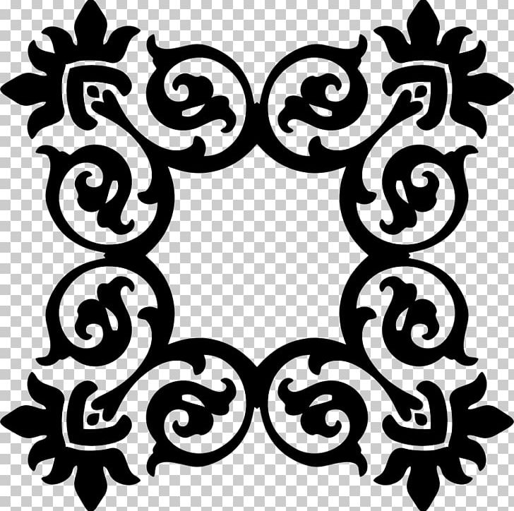 Damask Frames Ornament PNG, Clipart, Art, Artwork, Black, Black And White, Circle Free PNG Download