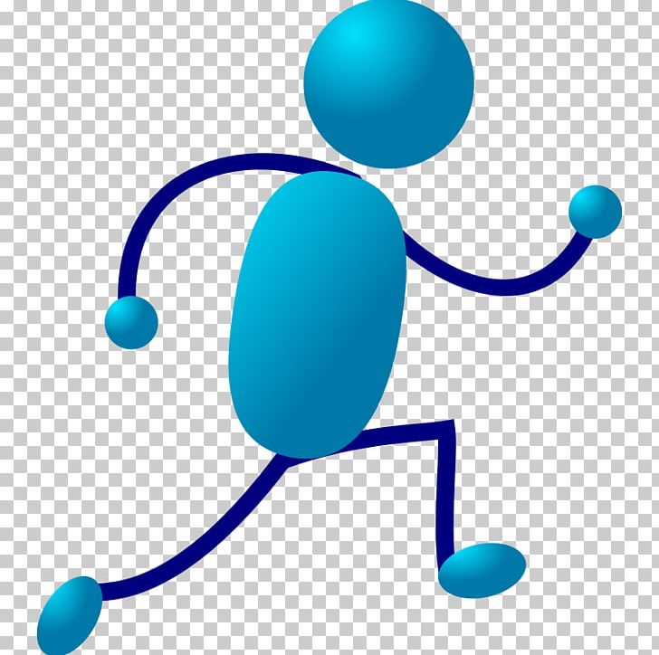 Stick Figure Running Animation PNG, Clipart, Animation, Artwork, Blue, Circle, Download Free PNG Download