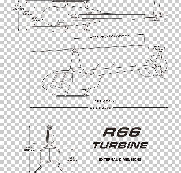Technical Drawing Robinson R66 Paper Diagram PNG, Clipart, Angle, Area, Art, Artwork, Black And White Free PNG Download