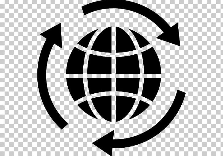 Earth Symbol Globe Logo PNG, Clipart, Arrow, Black And White, Brand, Circle, Circle Grod Free PNG Download