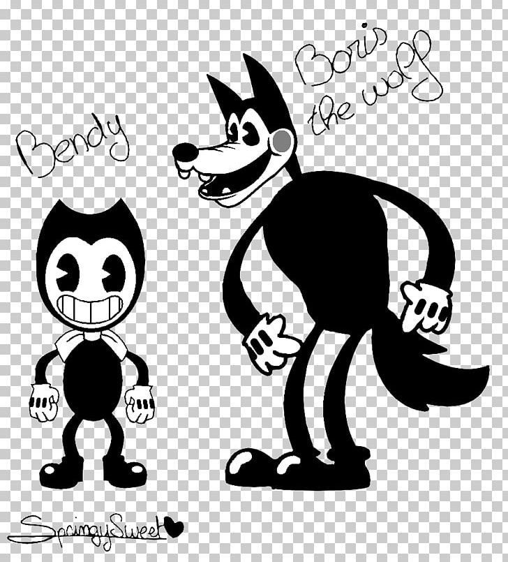 Five Nights At Freddy's Bendy And The Ink Machine Dog Drawing PNG, Clipart,  Free PNG Download