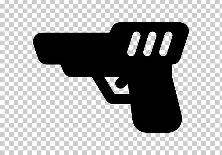 Weapon Firearm Pistol Computer Icons PNG, Clipart, Angle, Arm, Black, Black And White, Brand Free PNG Download