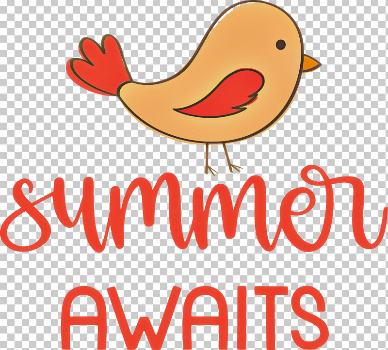 Summer Awaits Summer Summer Vacation PNG, Clipart, Beak, Cartoon, Geometry, Line, Logo Free PNG Download