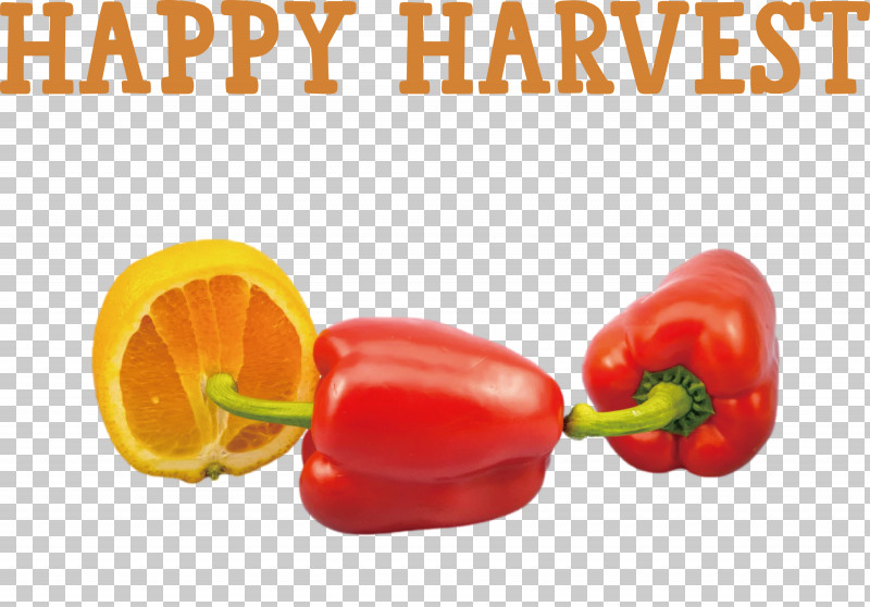 Happy Harvest Harvest Time PNG, Clipart, Bell Pepper, Chili Pepper, Fruit, Habanero, Happy Harvest Free PNG Download