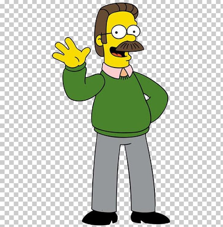 Ned Flanders The Simpsons: Tapped Out Mr. Burns Edna Krabappel Principal Skinner PNG, Clipart, Beak, Bird, Cartoon, Character, Chief Wiggum Free PNG Download