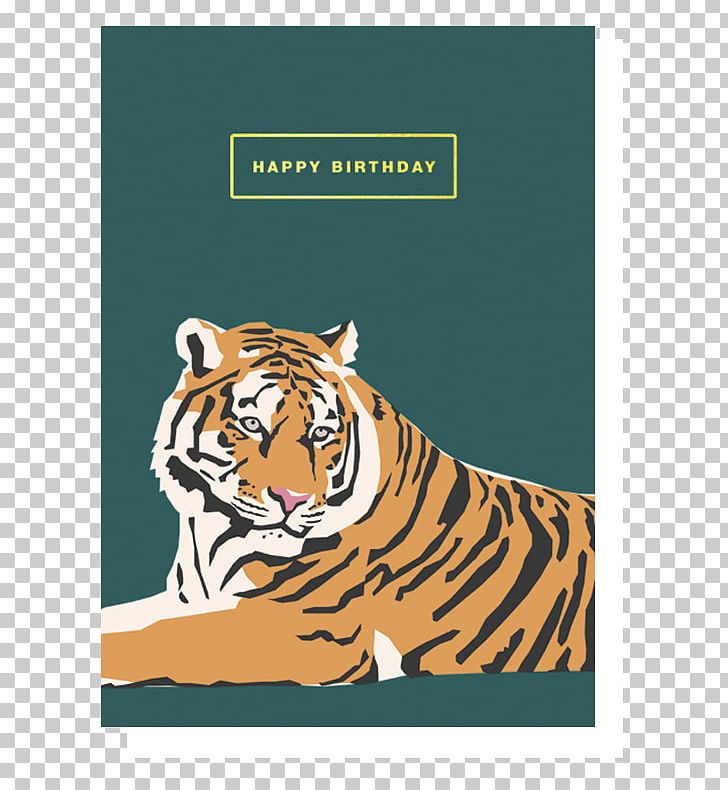 Tiger Greeting & Note Cards Gift Birthday PNG, Clipart, Animals, Better Together, Big Cats, Birthday, Carnivoran Free PNG Download