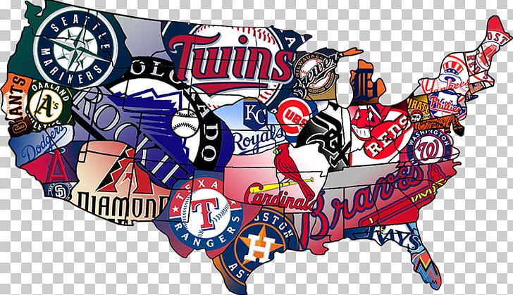 United States MLB Map Collection PNG, Clipart, Art, Baseball, City Map, League, Major Free PNG Download