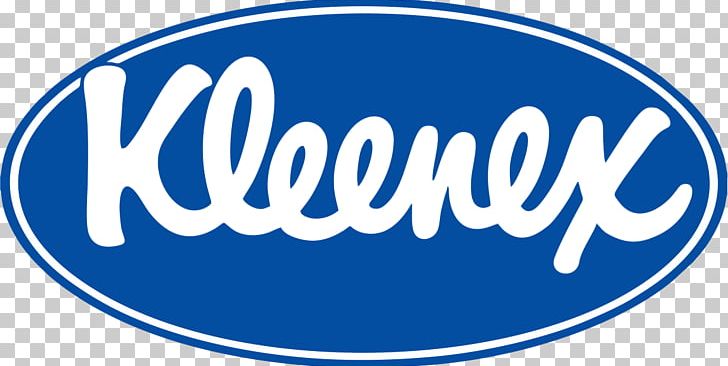 Logo Tissue Paper Brand Kleenex PNG, Clipart, Advertising, Area, Blue, Brand, Circle Free PNG Download