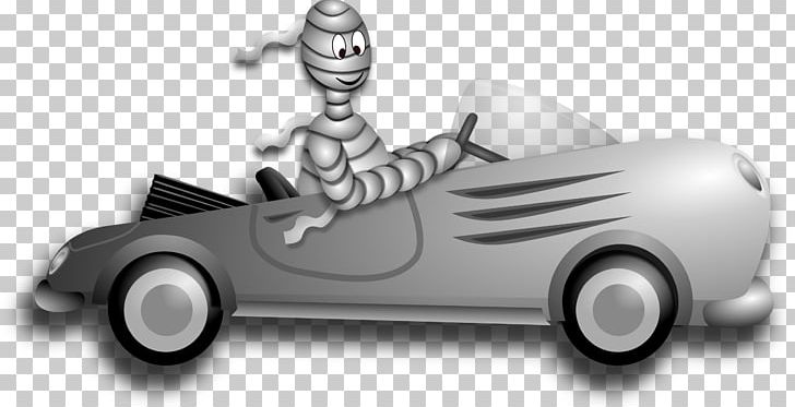 Sports Car Mummy Driving PNG, Clipart, Automotive Design, Automotive Exterior, Black And White, Bran, Bumper Sticker Free PNG Download