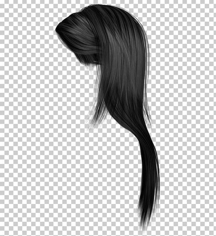 Black Hair Hairstyle Long Hair PNG, Clipart, Animaatio, Black And White, Black Hair, Brown Hair, Brush Free PNG Download