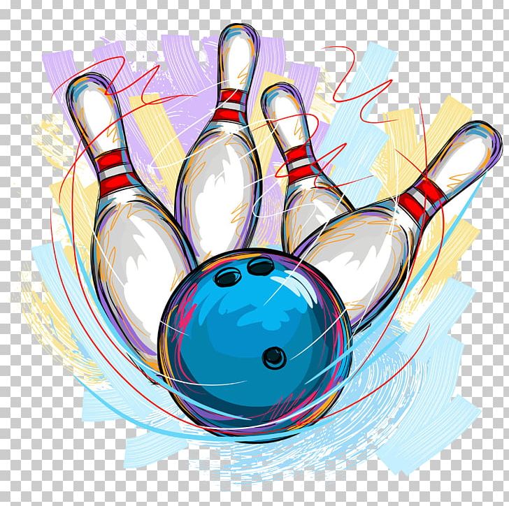 Bowling Pin Bowling Ball Illustration PNG, Clipart, Blue, Blue Bowling, Bottle, Bowl, Bowling Free PNG Download