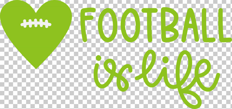 Football Is Life Football PNG, Clipart, Biology, Football, Green, Leaf, Logo Free PNG Download