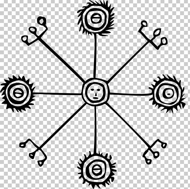 Icelandic Magical Staves Vegvísir Sigil PNG, Clipart, Angle, Area, Bind Rune, Black, Black And White Free PNG Download