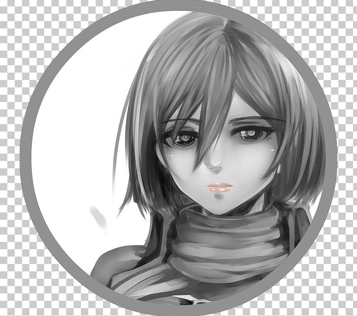 Mikasa Ackerman Attack On Titan Drawing Agar.io PNG, Clipart, Anime, Attack On Titan, Black And White, Black Hair, Brown Hair Free PNG Download