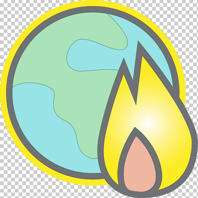 Yellow Symbol Logo Sticker Circle PNG, Clipart, Circle, Global Warming, Logo, Paint, Sticker Free PNG Download