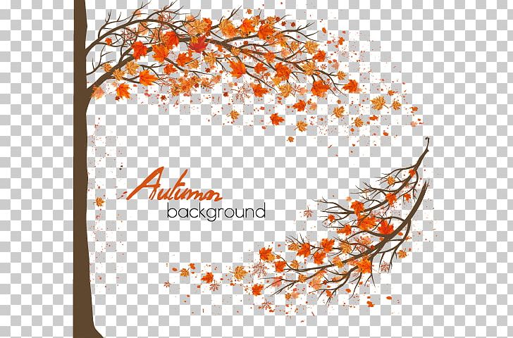 Autumn Maple Leaf Tree PNG, Clipart, Area, Autumn, Branch, Brilliant, Circle Free PNG Download