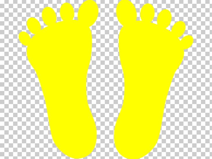 Footprint Yellow PNG, Clipart, Area, Color, Finger, Foot, Footprint Free PNG Download