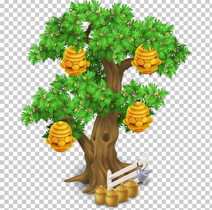 Hay Day Beehive Tree PNG, Clipart, Animal, Bee, Beehive, Branch, Building Free PNG Download