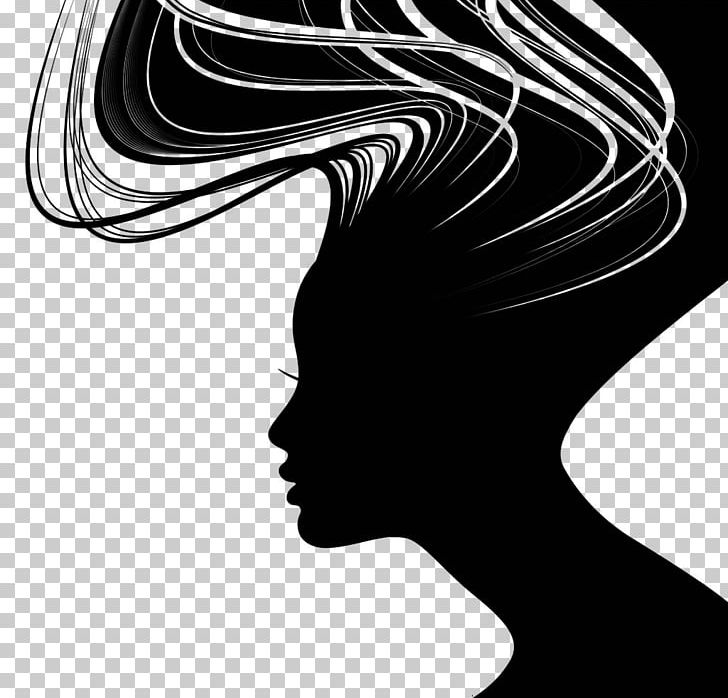 Woman Silhouette Face Illustration PNG, Clipart, Background Black, Beauty, Beauty Parlour, Beauty Salon, Black Free PNG Download
