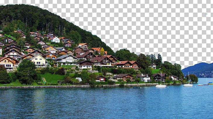 Lake Thun Lake Brienz Wendelsee PNG, Clipart, Bay, Buildings, Cartoon Lake Water, Coast, Famous Free PNG Download