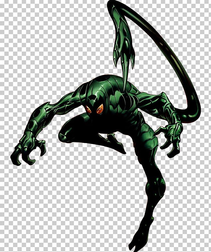 Mac Gargan Spider-Man Venom Scorpion Marvel Comics PNG, Clipart, Amphibian, Character, Comic Book, Earth616, Fictional Character Free PNG Download