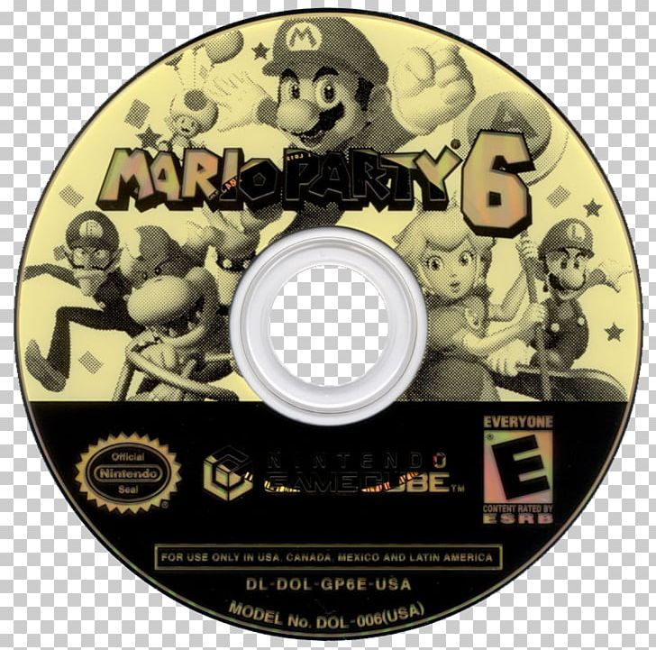 Mario Party 6 GameCube Spyro: A Hero's Tail Mario Kart: Double Dash Compact Disc PNG, Clipart,  Free PNG Download
