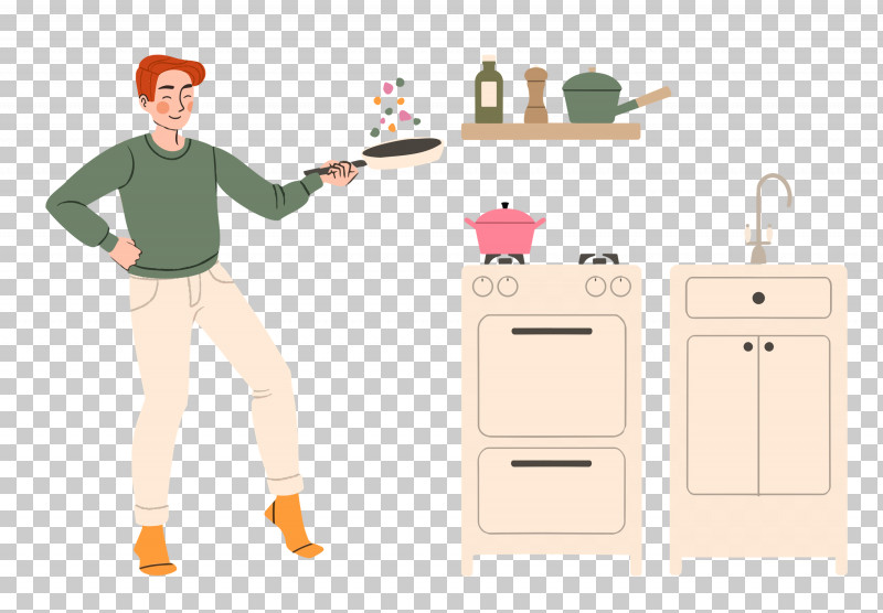 Cooking Kitchen PNG, Clipart, Behavior, Cartoon, Cooking, Geometry, Human Free PNG Download