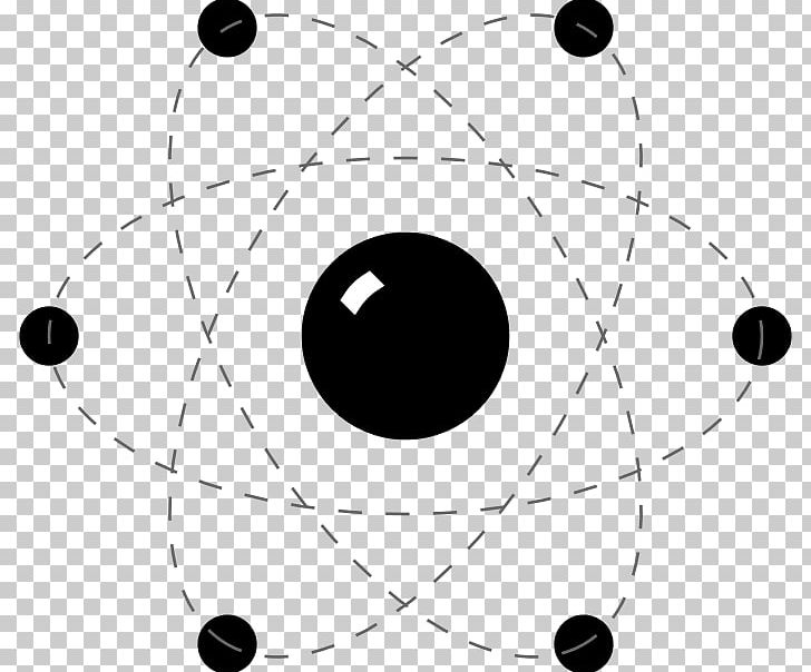 Rutherford Model Chemistry Atom Science Modelo Atómico PNG, Clipart, Angle, Atomic Theory, Black, Black And White, Circle Free PNG Download