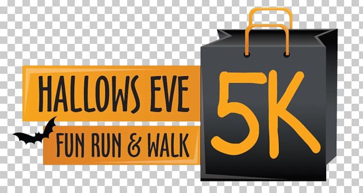 7th Annual Hallows Eve 5k Fun Run And Walk Brand Logo Product Design PNG, Clipart, Brand, Logo, Sign, Signage, Text Free PNG Download