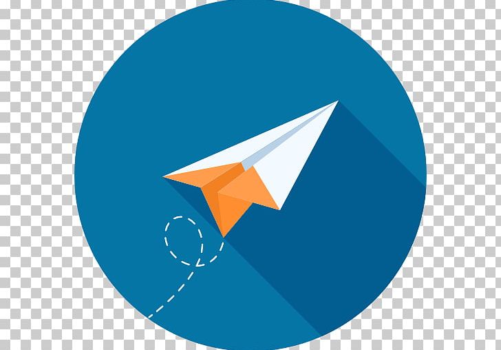 Computer Icons Paper Airplane PNG, Clipart, Airplane, Angle, Azure, Blue, Circle Free PNG Download