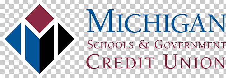 Logo Organization Michigan Schools And Government Credit Union Brand Font PNG, Clipart, Area, Banner, Blue, Brand, Economics Free PNG Download