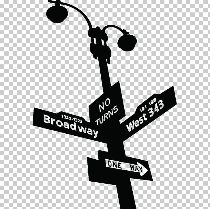 New York City Sticker Wall Decal Traffic Sign Senyalística PNG, Clipart, Black And White, Brand, Line, Logo, Monochrome Free PNG Download