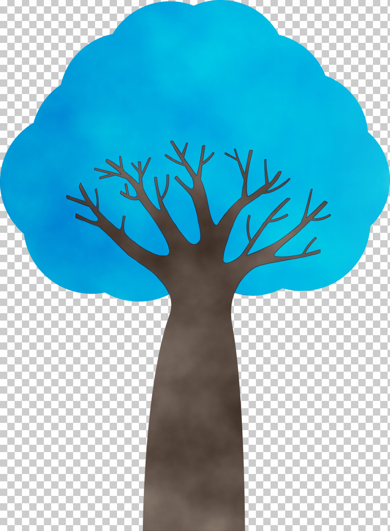 Teal Turquoise M-tree Flower Tree PNG, Clipart, Abstract Tree, Cartoon Tree, Flower, Mtree, Paint Free PNG Download