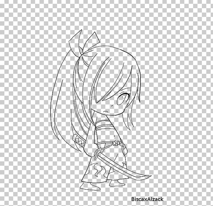 Erza Scarlet Natsu Dragneel Coloring Book Fairy Tail Chibi PNG, Clipart, Anime, Area, Arm, Artwork, Black Free PNG Download