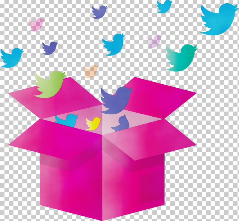 Pink Magenta Construction Paper PNG, Clipart, Birds, Construction Paper, Magenta, Opened Box, Paint Free PNG Download