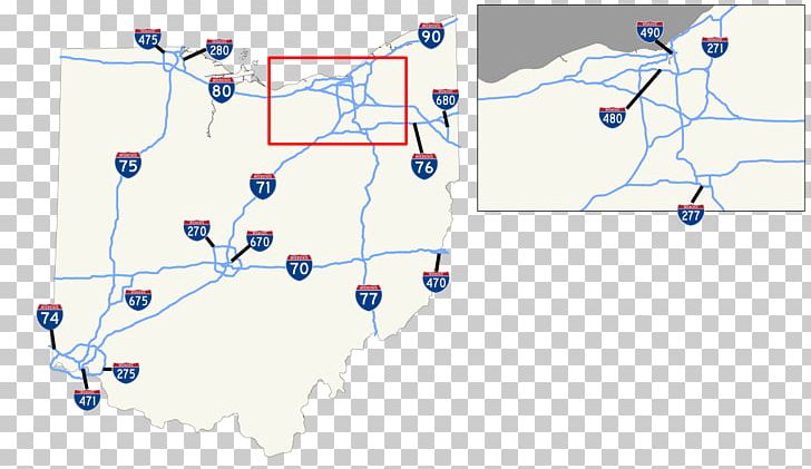 Interstate 271 Interstate 77 US Interstate Highway System Road PNG, Clipart, Angle, Area, Concurrency, Controlledaccess Highway, Diagram Free PNG Download