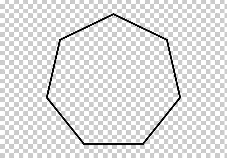Heptagon Regular Polygon Shape PNG, Clipart, Angle, Area, Art, Black, Black And White Free PNG Download