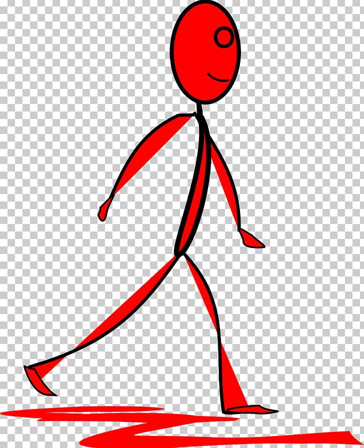 Walking Sticker Stick Figure PNG, Clipart, Area, Artwork, Black And White, Decal, Figure Free PNG Download