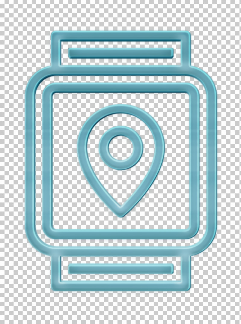 Gps Icon Watch Icon Navigation Map Icon PNG, Clipart, Gps Icon, Line, Navigation Map Icon, Rectangle, Square Free PNG Download