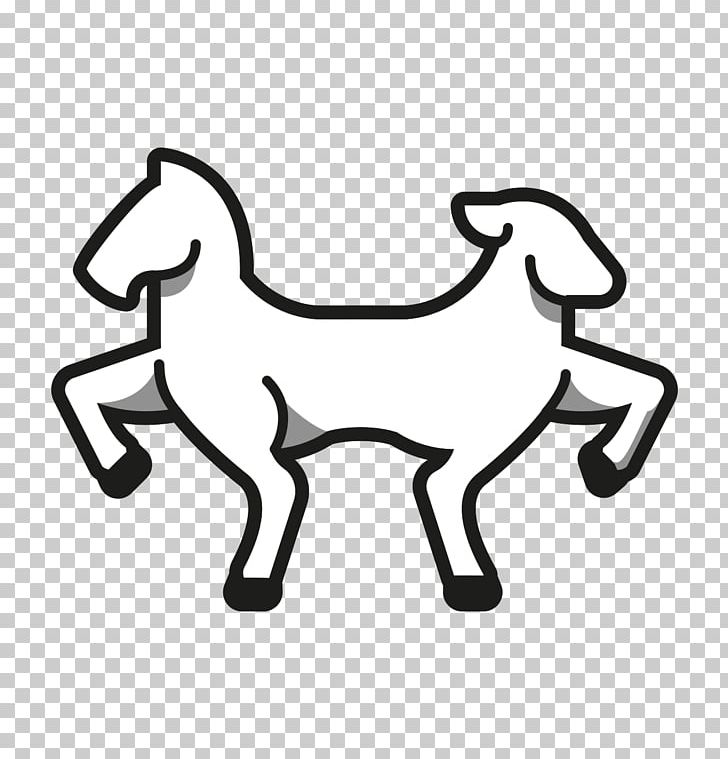 Dog Horse Cattle Mammal PNG, Clipart, Alignment, Animals, Area, Black, Black And White Free PNG Download