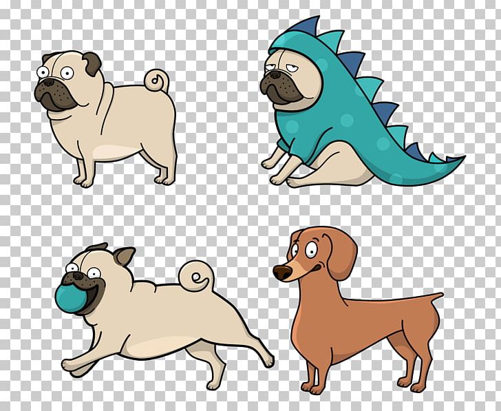 Pug Puppy Cartoon Drawing PNG, Clipart, Animals, Carnivoran, Cartoon Animals, Cartoon Character, Cartoon Eyes Free PNG Download