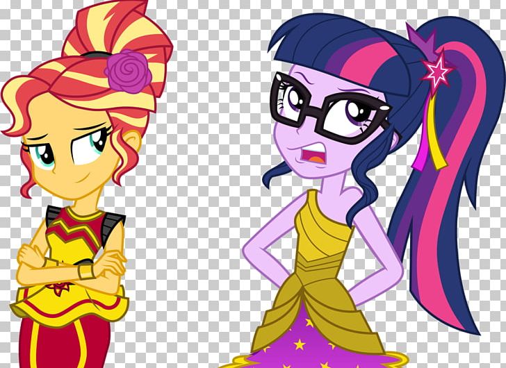Sunset Shimmer Twilight Sparkle Pinkie Pie Equestria PNG, Clipart, Art, Cartoon, Deviantart, Equestria, Female Free PNG Download
